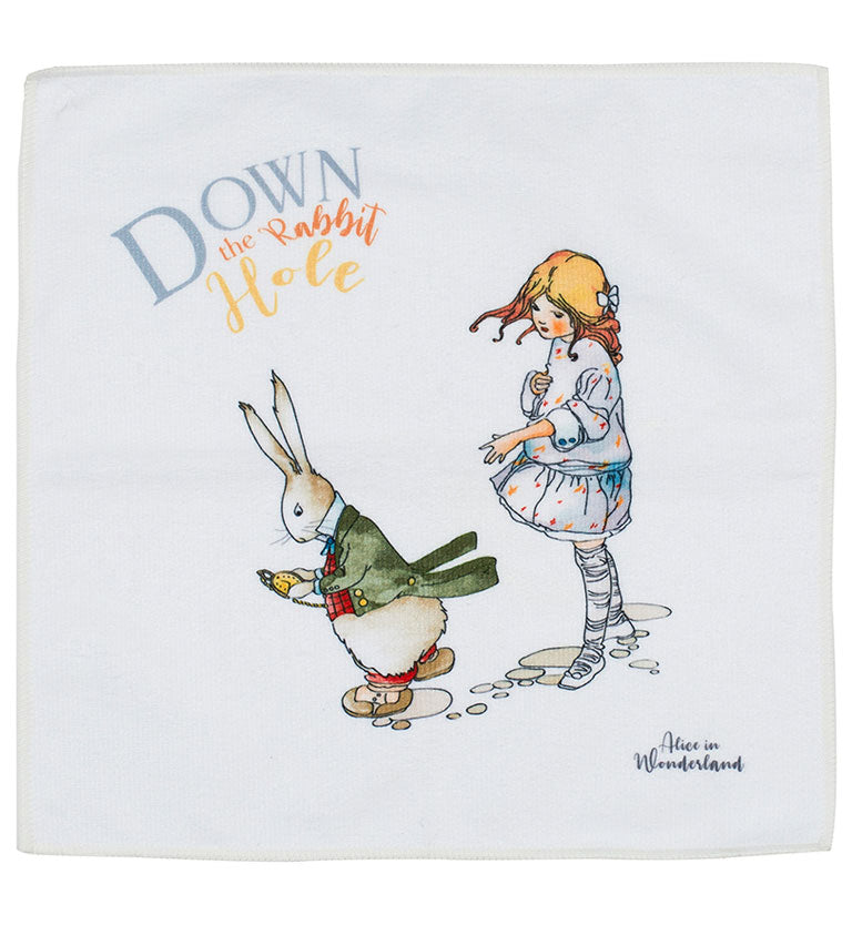 Mabel Lucie Attwell Face cloth (Set of three in gift box) from the Alice in Wonderland collection