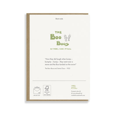 How they did laugh – Boo-Boo Christmas Greetings card