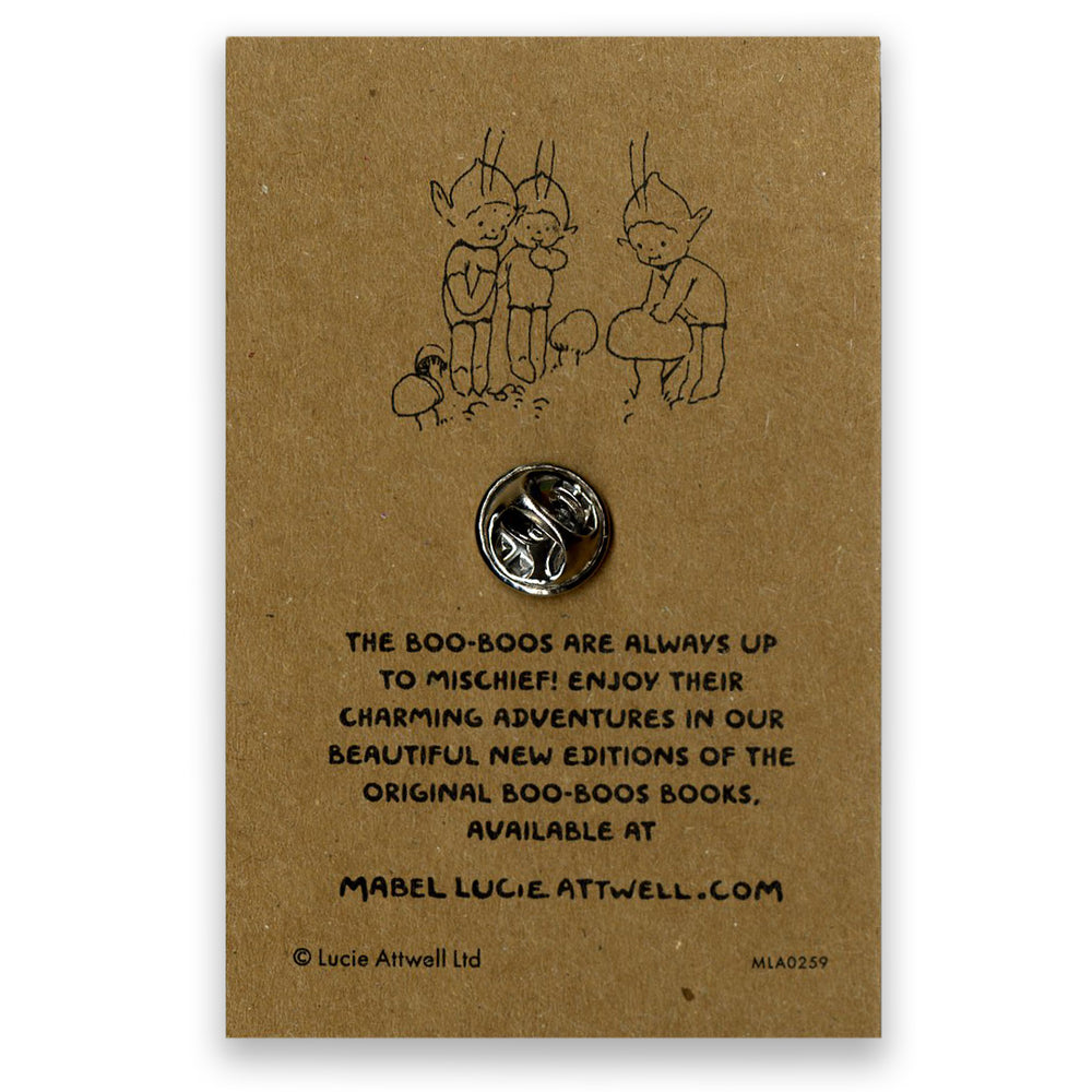 Bashful Boo-Boo enamel pin badge