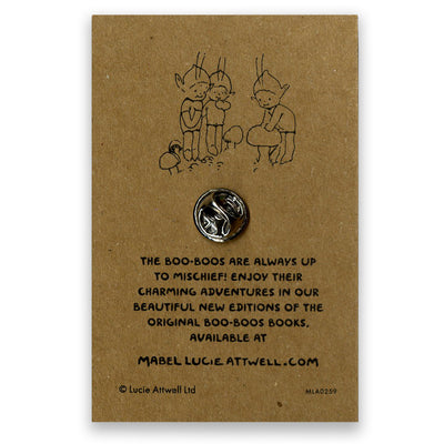 Bashful Boo-Boo enamel pin badge
