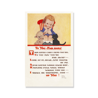 To You – Far Away (pack of three postcards)