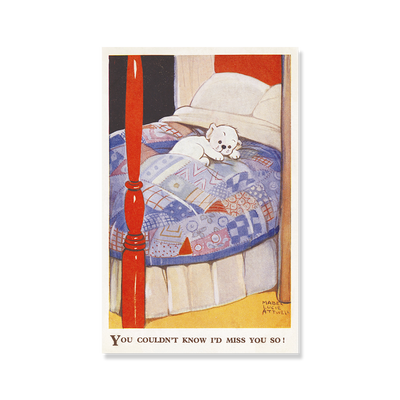 You couldn’t know I’d miss you so! (pack of three postcards)