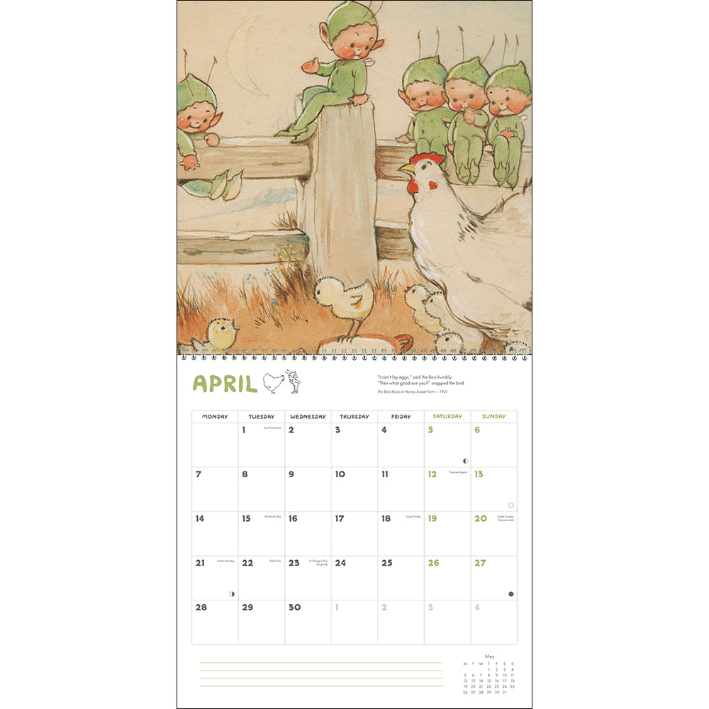 The Boo-Boos Calendar 2025