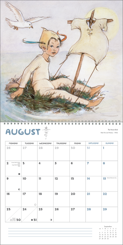 Peter Pan and Wendy Calendar 2027