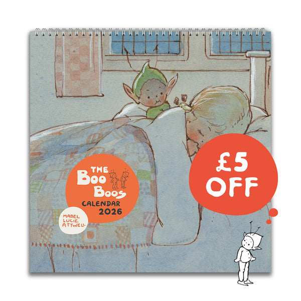 Boo Boos Mabel Lucie Attwell 2026 Boo-Boo Wall Calendar