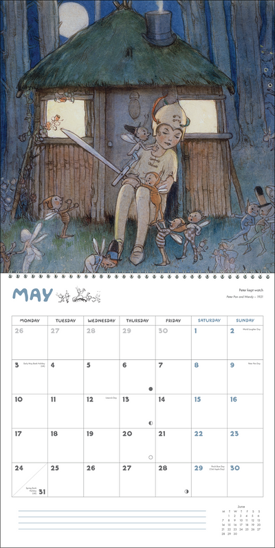 Peter Pan and Wendy Calendar 2027
