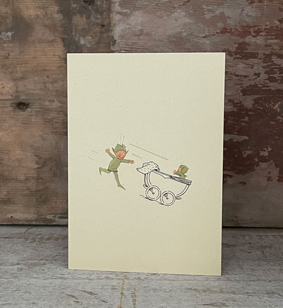 Oh what wonderful chaos you bring little Boo-Boo, truly! Greetings card