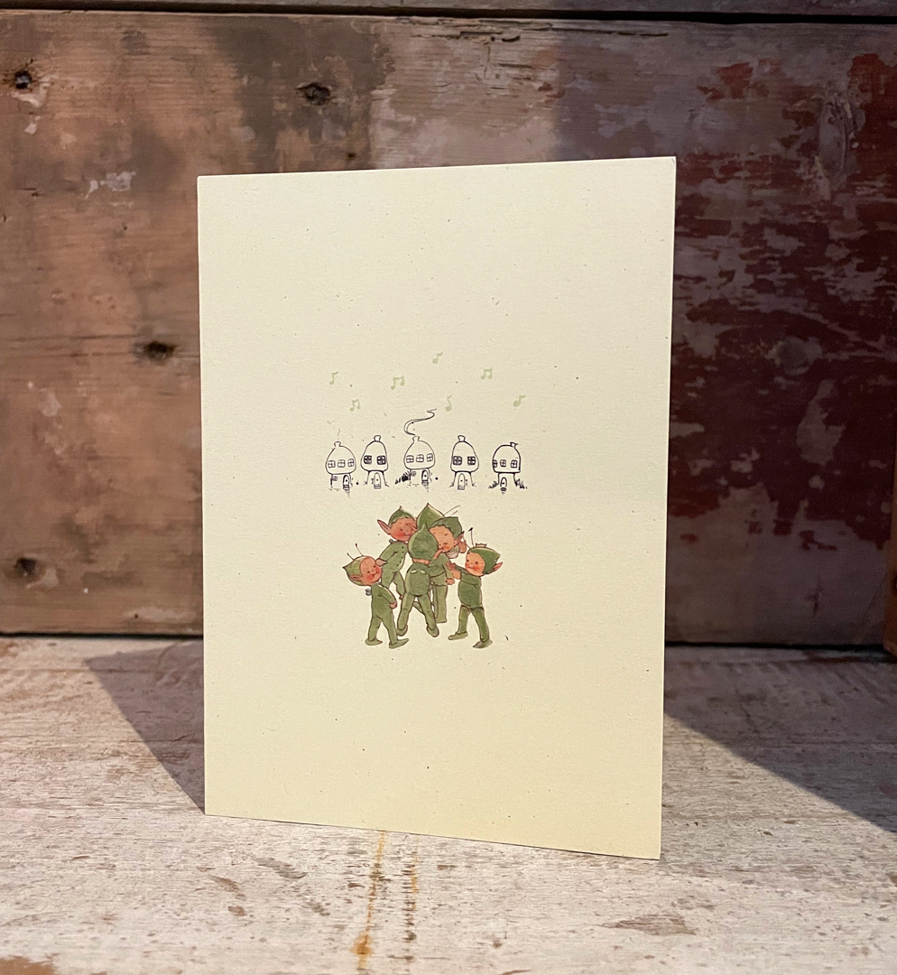 Oh how happy those Boo-Boos are to see each other again! Greetings card