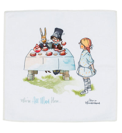 Mabel Lucie Attwell Face cloth (Set of three in gift box) from the Alice in Wonderland collection