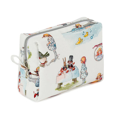 Alice in Wonderland – Canvas travel make up bag