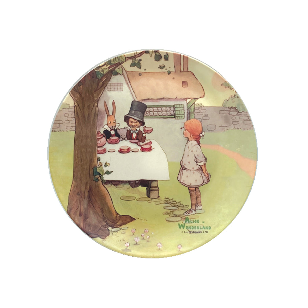 Alice in Wonderland – Set of 4 bamboo plates