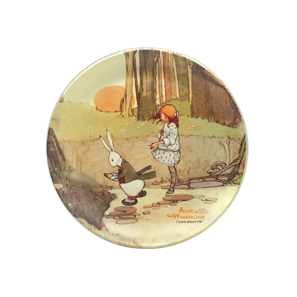 Alice in Wonderland – Set of 4 bamboo plates