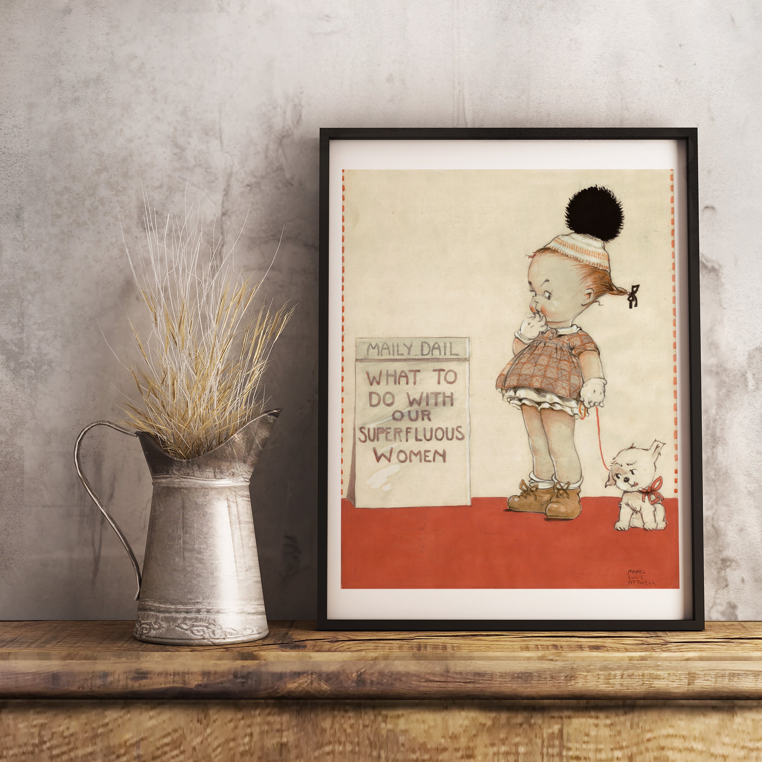 Mabel Lucie Attwell original limited edition print