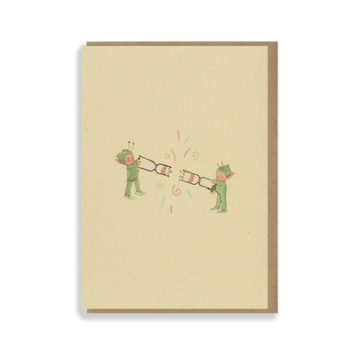 Hurrah! – Boo-Boo Christmas Cracker Greetings card