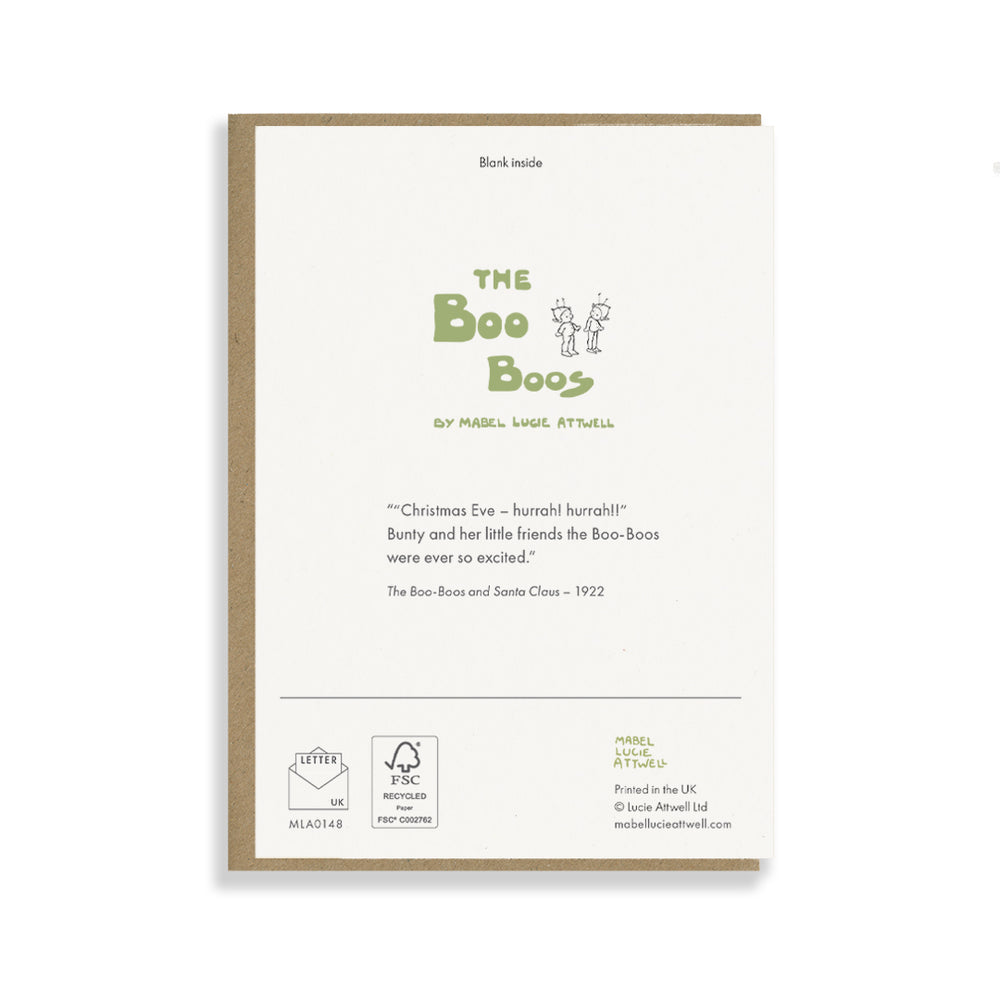 Christmas Eve – Boo-Boo Christmas Greetings card