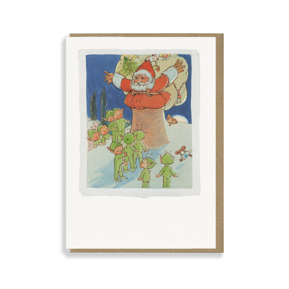 Father Christmas – Boo-Boo Christmas Greetings card