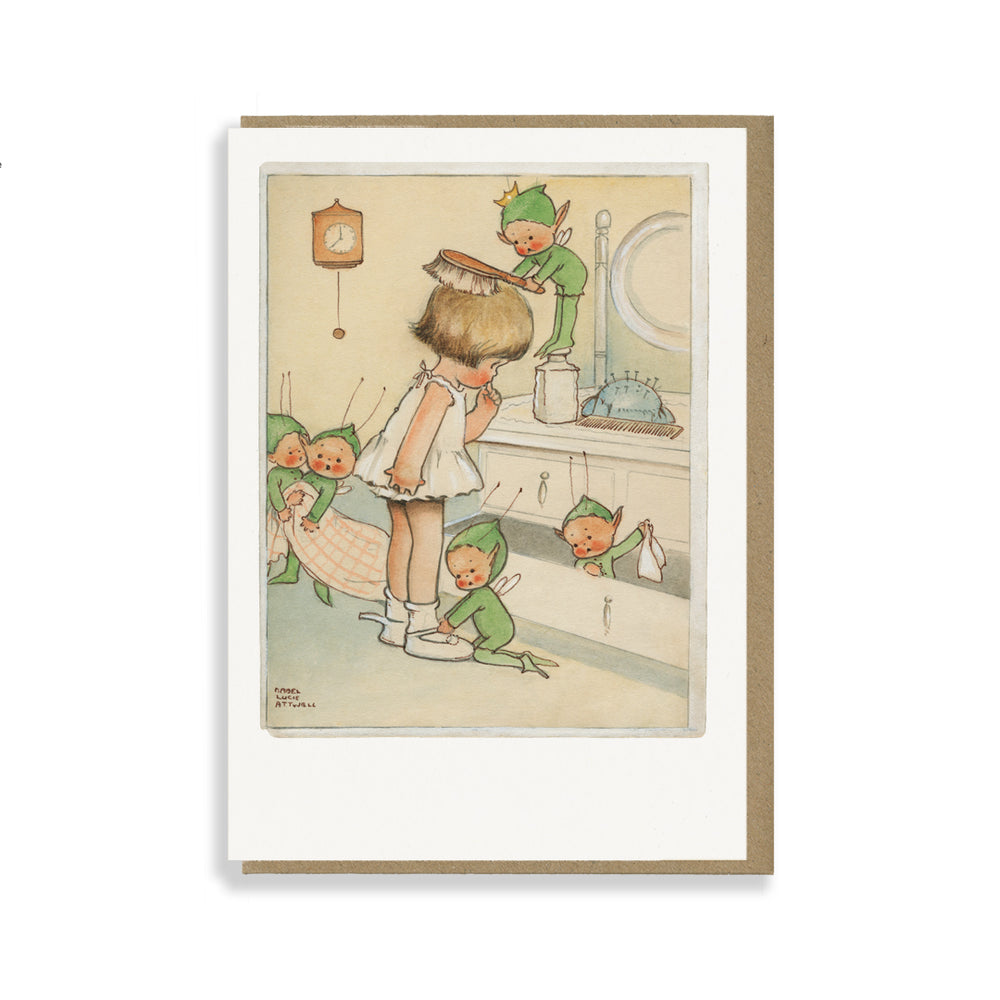 Mabel Lucie Attwell Boo-Boo Greetings card