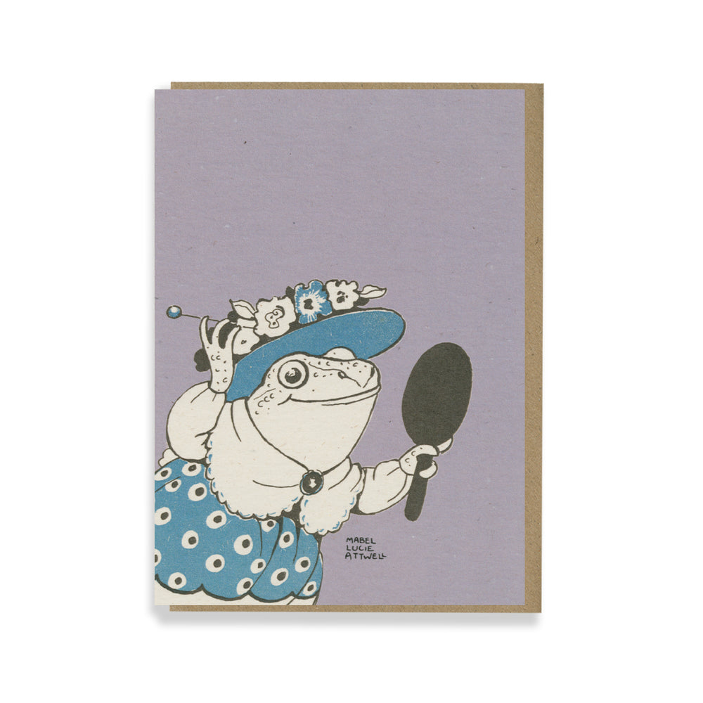 Mrs Frog Greetings card